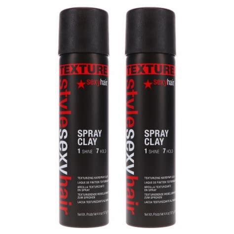 Sexy Hair Style Sexy Hair Spray Clay 4 4 Oz 2 Pack 8 8 Oz Food 4 Less