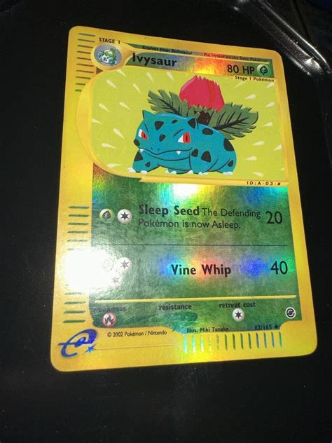 Pokémon TCG Ivysaur Expedition 82 165 Reverse Holo Uncommon eBay