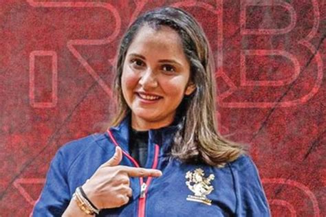 RCB ROPES IN SANIA MIRZA AS WOMEN S TEAM MENTOR