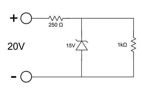 A Zener Diode Having Breakdown Voltage Equal To 15 Rm V