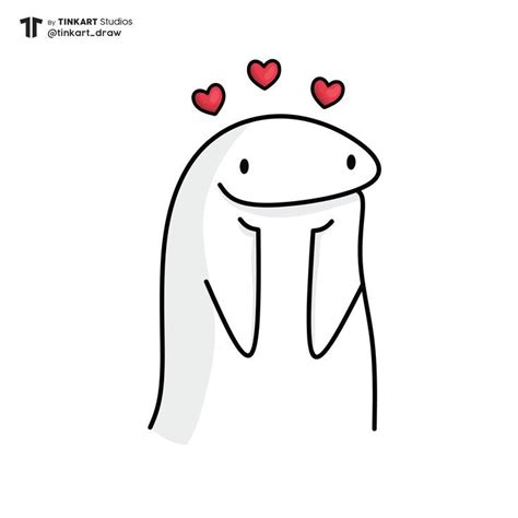 Flork Enamorado Florkofcows Garabatos Divertidos Dibujitos