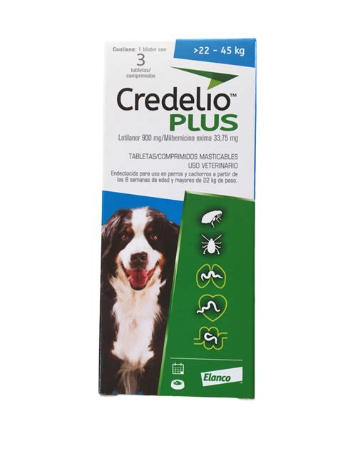 Credelio Plus Perros Mg A Kg Pulgas Y Garrapatas