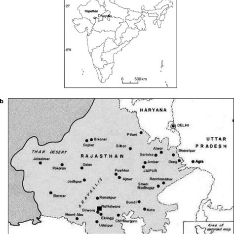 A Location Map Of The Meteorite Fall Dayala Represents The Exact