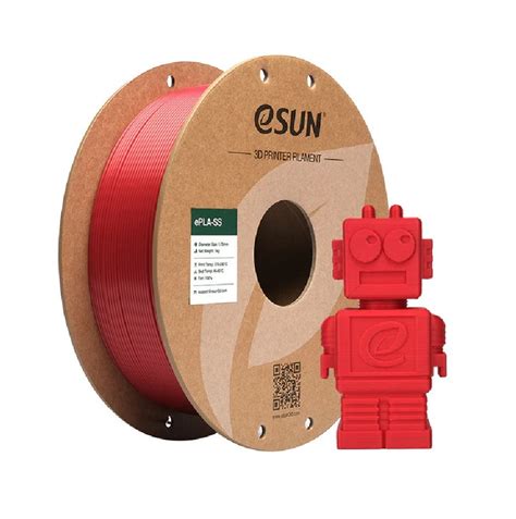 Esun Filament EPLA SS Fire Engine Red 1 75 Mm 1Kg 3dware