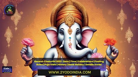 Ganesh Chaturthi 2023 Date Time Celebrations Fasting Rules