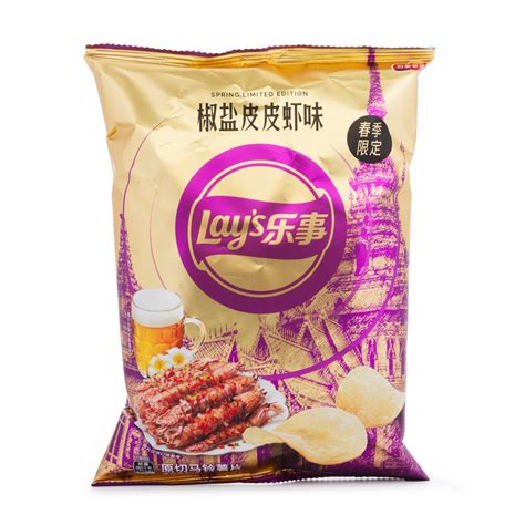 Get Lay S Potato Chips Salted Mantis Shrimp Flavor Delivered Weee