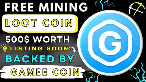 Gamee Token Free Mining Earn Free Loot Airdrop Already Listed