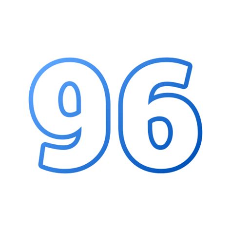 96 Generic gradient outline icon