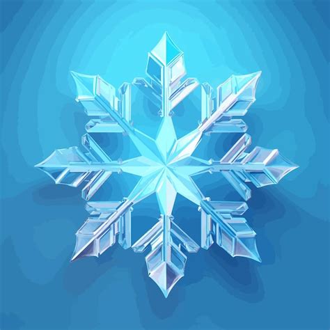 Premium Vector Diamond Snowflake