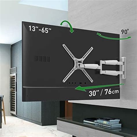 Barkan Soporte De Pared Largo Para TV Articulado Con Movimiento