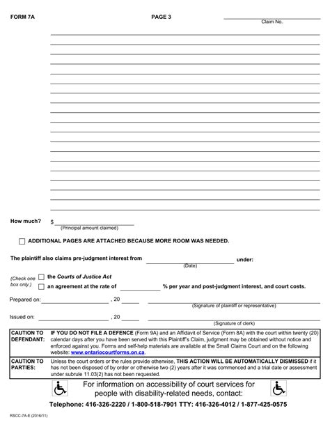 Form 7a Fill Out Sign Online And Download Fillable Pdf Ontario Canada Templateroller