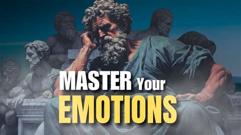 10 Stoic Lessons To Master Your Emotions Youtube