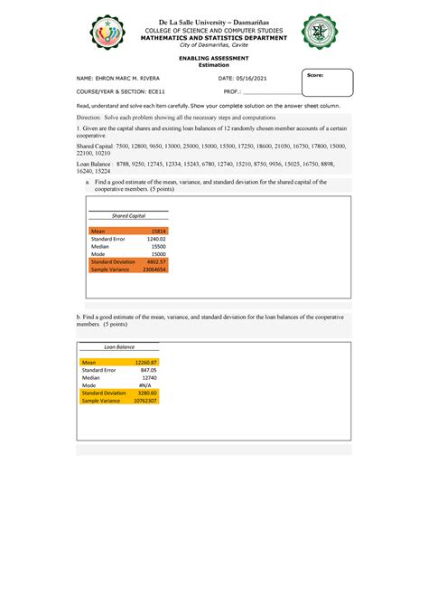 508087250 Rivera Ece11 Enabling Assessment 3 De La Salle University