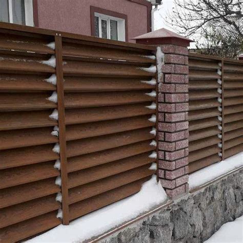 забор с текстурой дерева | Fence design, Privacy fence designs ...