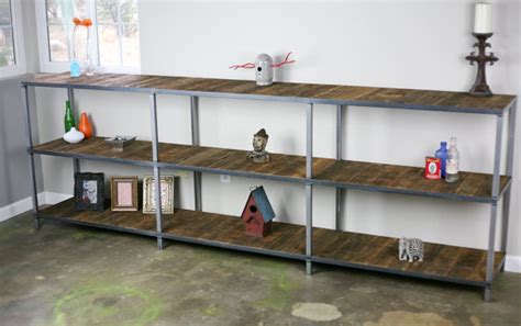 Reclaimed Wood Bookcase – Combine 9 | Industrial Furniture