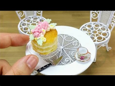 Mini Naked Cake Mini Food Minifood YouTube