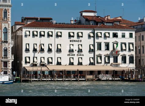 Hotel Monaco and Grand Canal, Venice Stock Photo - Alamy