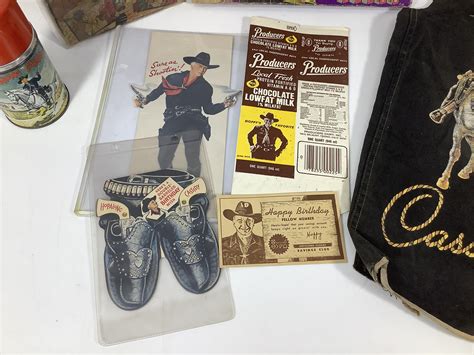 Lot Vintage Hopalong Cassidy Memorabilia