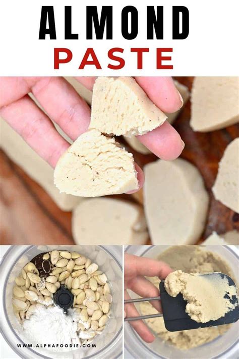 How To Make Almond Paste Egg Free Recipe Artofit