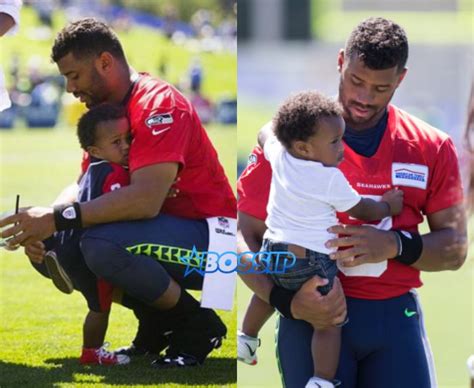 Russell Wilson Takes Solo Trip With Baby Future