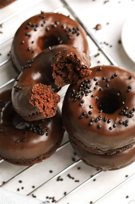 Chocolate Donuts Recipe - The Cookie Rookie®