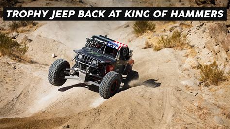 RACING THE TROPHY JEEP AGAINST TROPHY TRUCKS AND 6100 S KING OF