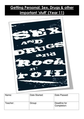 Sex Drugs And Other Important Stuff Ks4 Sexual Health Package Consent Drugs Sex Health