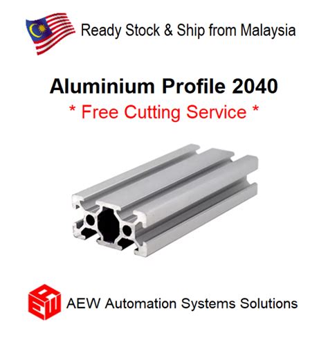 Aluminium Profile 2040 For European Standard Lazada