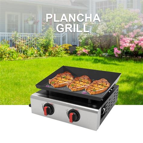 Gas Bbq Grill Tabletop 2 Burners Plancha Grill China Plancha Grill And Gas Plancha Grill Price