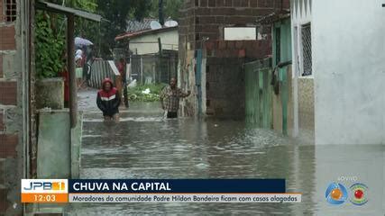 Casas Ficam Alagadas Em Comunidade De Jo O Pessoa Ap S Fortes Chuvas