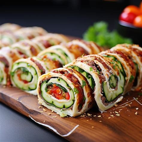 Premium AI Image | shawarma roll AI generative