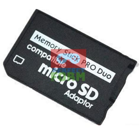 Memory Stick pro duo Adapter Micro SD TF Card Adaptor Card Reader For ...