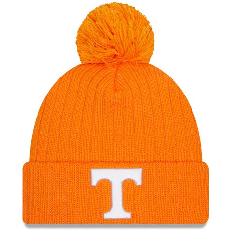 Men's New Era Tennessee Orange Tennessee Volunteers Breeze Cuffed Knit ...