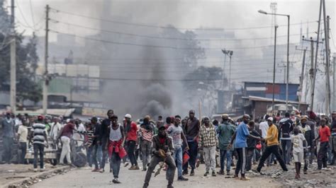 La Polic A De Kenia Reprime Con Gases Lacrim Genos Protesta Contra Ley