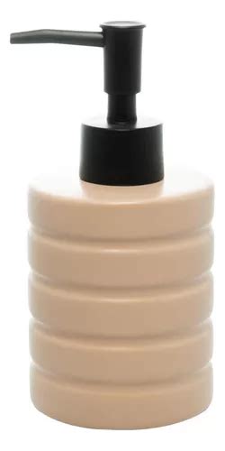 Porta Sabonete Líquido Wolff Gomos De Cerâmica Nude 340ml MercadoLivre