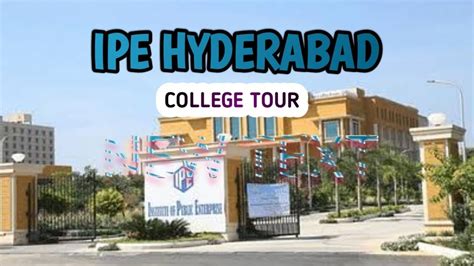 IPE HYDERABAD THE CHRONICLE VLOGS YouTube