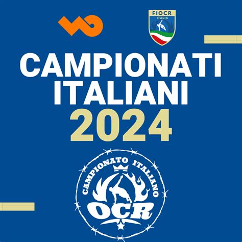 Campionati Italiani Le Date Federazione Italiana Ocr