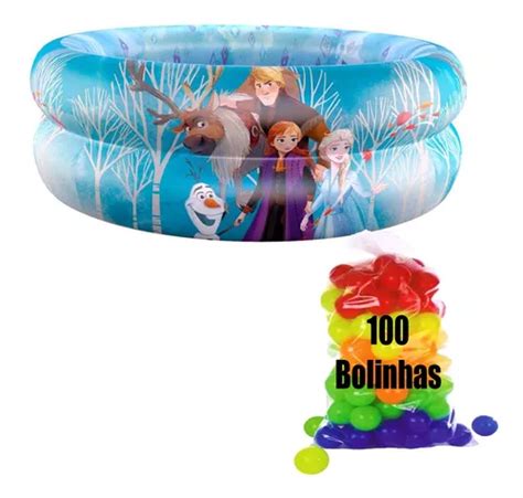 Piscina De Bolinha Infantil Infl Vel L Frozen Oferta Frete Gr Tis