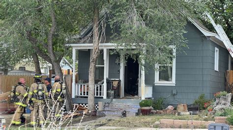 Csfd Puts Out A House Fire North Of Downtown Thursday Afternoon