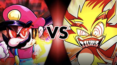 The Chaos In You Devil Mario Vs Fleetway Super Sonic Power Star Vs