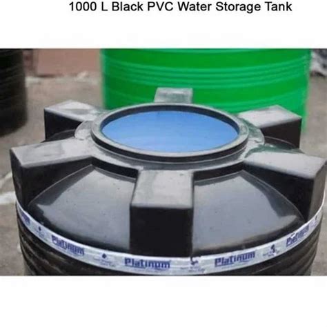 L Black Pvc Water Storage Tank At Rs Piece Water Storage