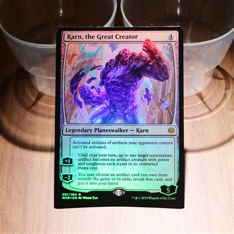 Karn The Great Creator War Magic The Gathering Proxy Mtg Cards Top