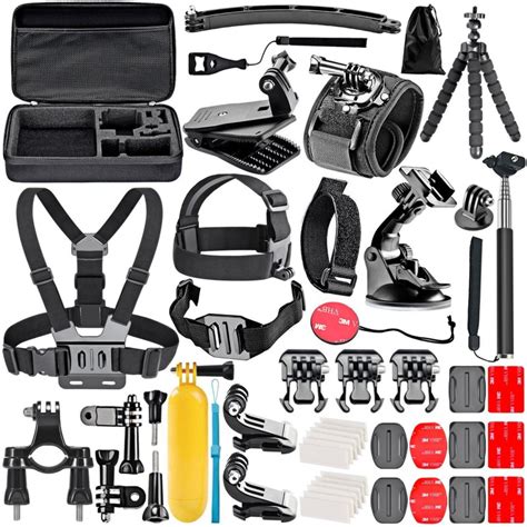 Go Pro Ultimate Combo Kit 50 In 1 Action Camera Accessory Kit For