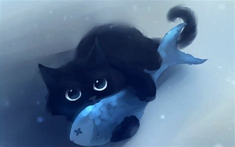 Cute Anime Cat Wallpaper (62+ images)