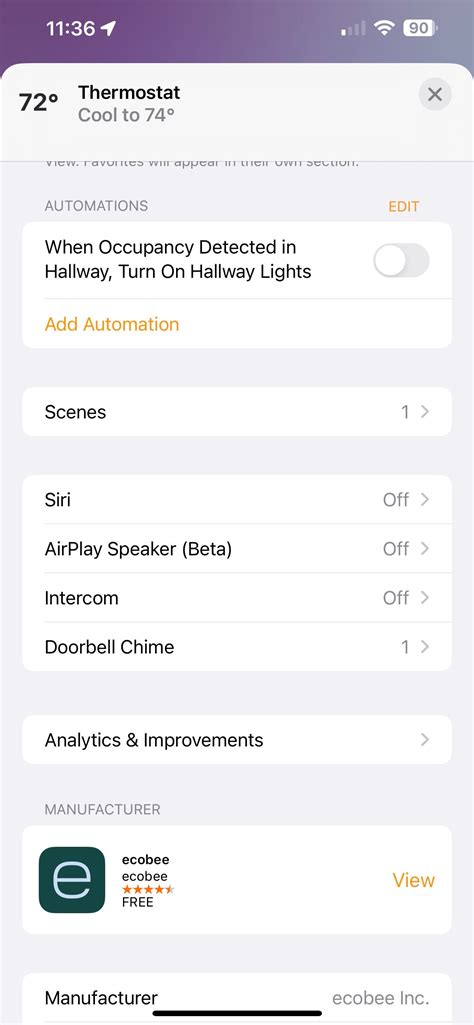 How To Enable Siri And Airplay On An Ecobee Smart Thermostat