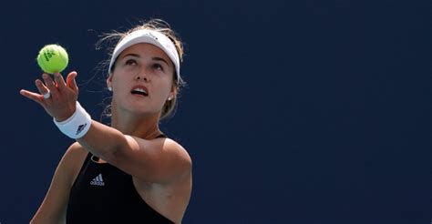 Tennis Wta Us Open Kalinskaya Beats Peterson