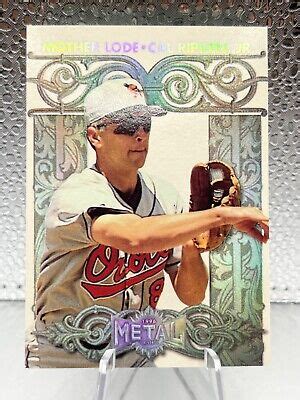 Cal Ripken Jr 1996 Fleer Skybox Mother Lode Metal Universe Card 8 EBay