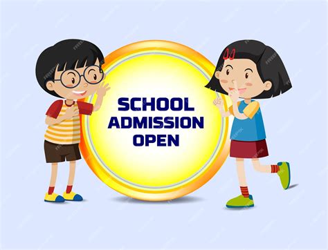 Premium Vector Admission Open Template