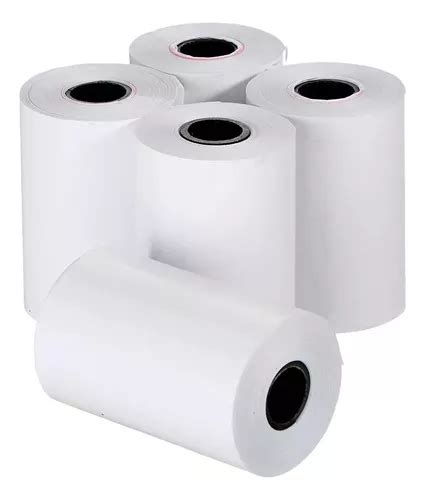 40 Rollos Papel Térmico 57 X 40mm Ideal Pos Impresora Ticket Cuotas