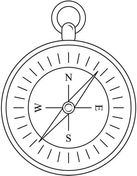 Compass Printable Template Free Printable Papercraft Templates